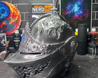 Carian Knight - Cosplay Helmet - Elden Ring full sized for Logan Howard