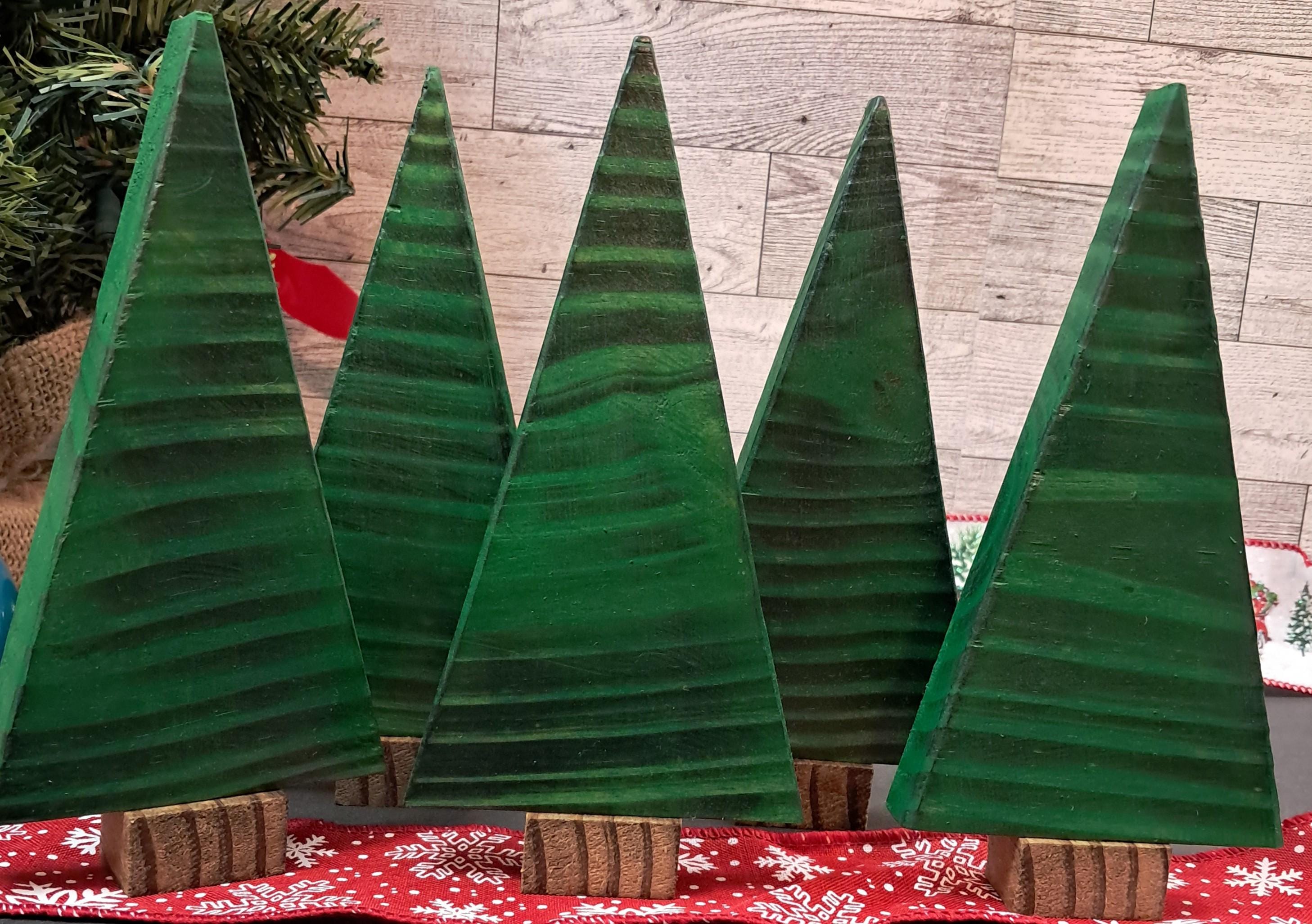 Wooden X'mas Melody House & Tree