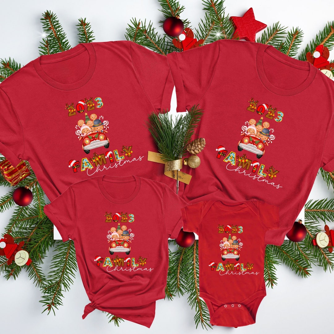 Family Christmas Shirts Matching Gingerbread Shirt Family Etsy