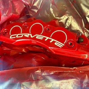 Décalcomanies OEM pour étriers de frein C6 Corvette (haute température)