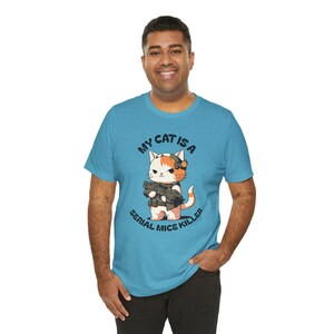 Funny Cat Graphic Tee, Cat Lovers Gift, Pet Humor Shirt, Unisex T-Shirt, Birthday Present, Animal Lover Apparel