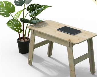 Wooden Kids&#39; Table ( Rectangle ) Design For 1 - 2 Age for Digital Cut Files