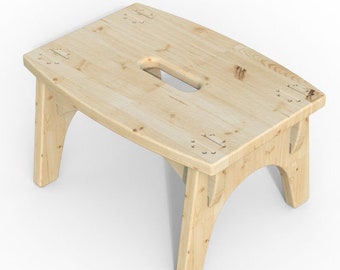 Digitale Schnitt Dateien für Hocker Design aus Holz oder Sperrholz