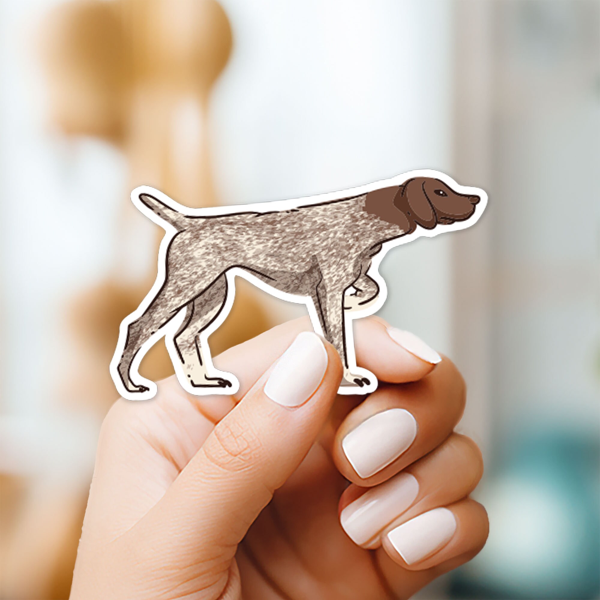 German Shorthaired Pointer Sticker - Etsy