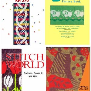 Pattern Books for Brother KH 270 KH 930 - KH 970