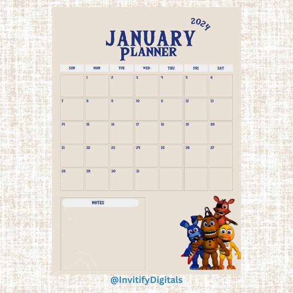 Five Nights at Freddys Wall Etsy