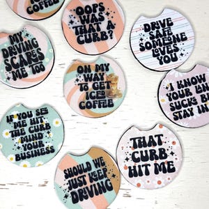 Retro Car Coasters-Set of 2