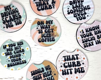 Retro Car Coasters-Set of 2