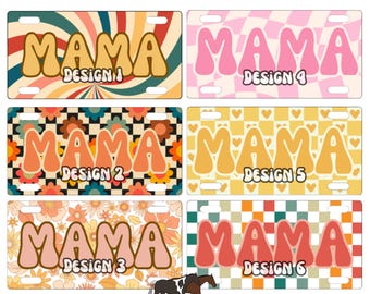 Matrícula retro MAMA