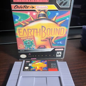 Earthbound Reproduction Cart & Universal Game Case