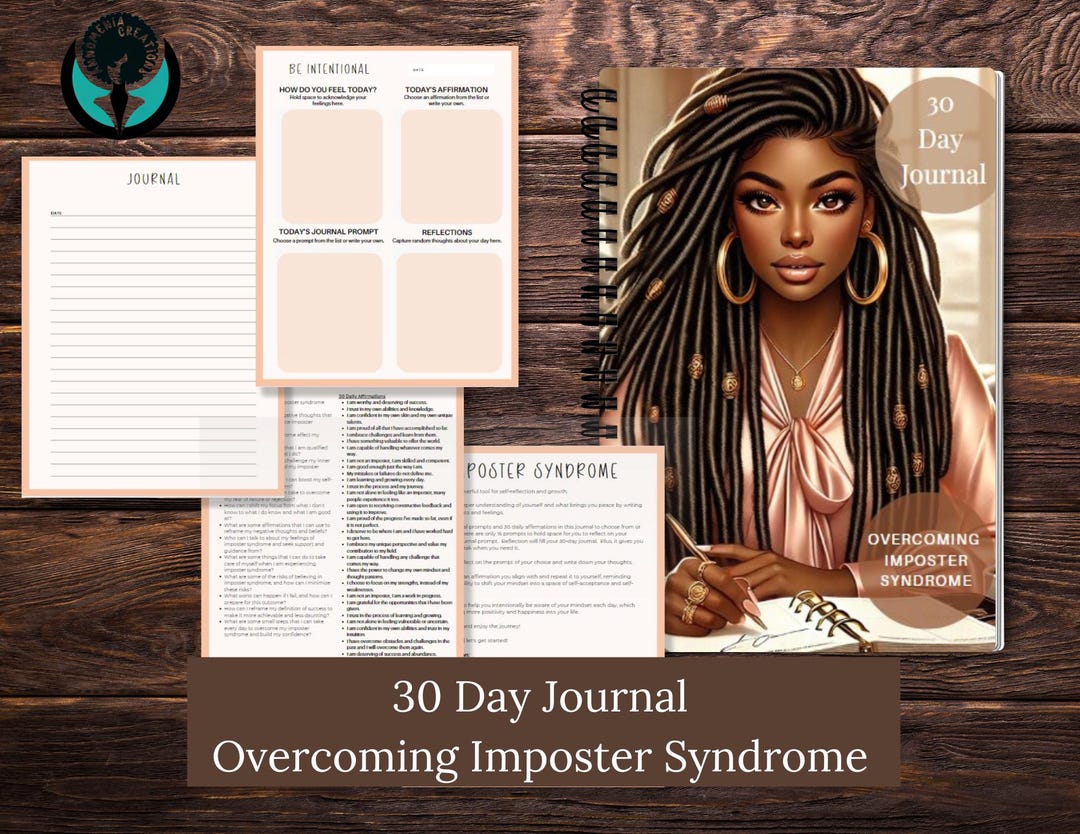 Imposter Syndrome Journal – 30-day Guided Reflection & Affirmation ...