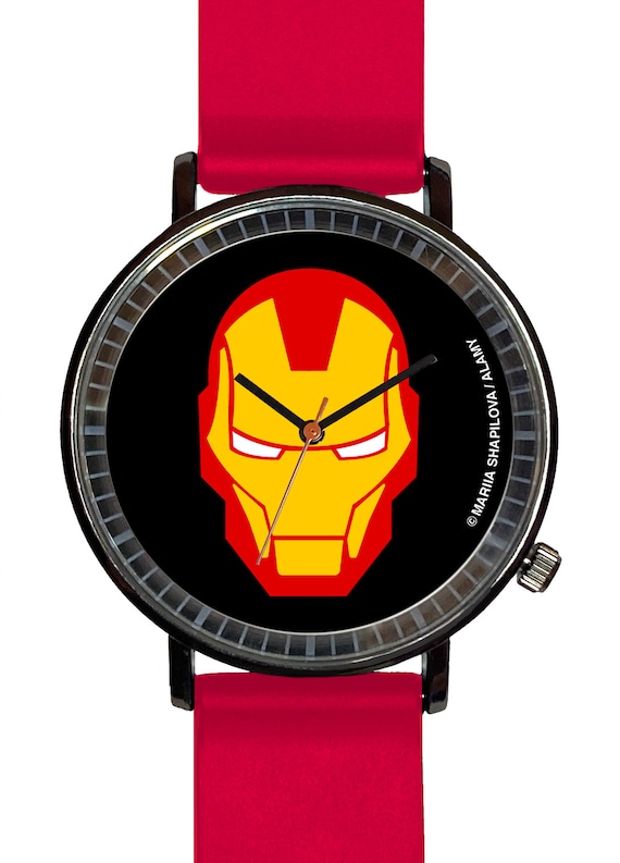 Iron Man Novelty Souvenir Fashion Orologio al quarzo, PVD nero - Etsy Italia