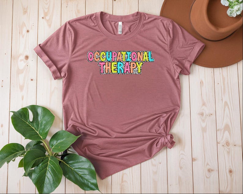 Retro Occupational Therapy Shirt, Cute OT Shirt, Special Education