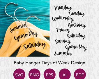 Baby Onesie Wooden Hangers Design, svg/png/eps/ai/pdf file for Cricut vinyl and sublimation printing