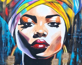 African woman Portrait