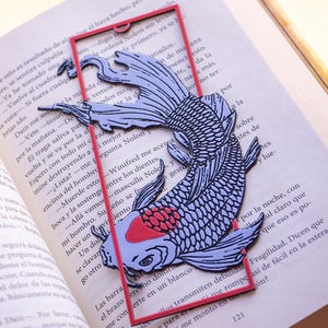 Koi Fish Bookmark / Stationery /Book Lovers