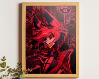 Hazbin Hotel / Stationery / Illustration / Poster / Alastor / Lucifer / Charlie