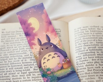 Handmade Totoro Bookmark , Perfect Gift for Anime and Book Lovers