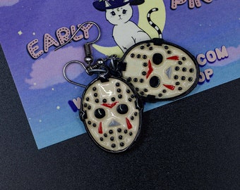 Halloween Earrings - Horror Movie - Jason