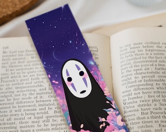 Anime Bookmark Kaonashi Studio Magico / Stationery / Book Lovers