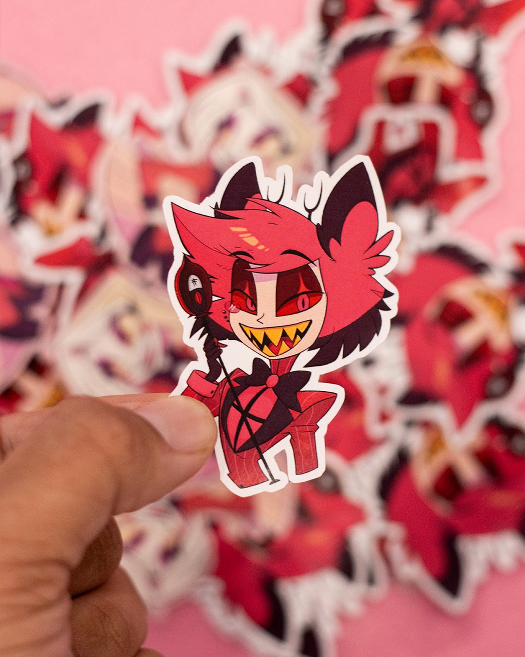 Hazbin Hotel Paper Stickers / Alastor / Charlie - Etsy