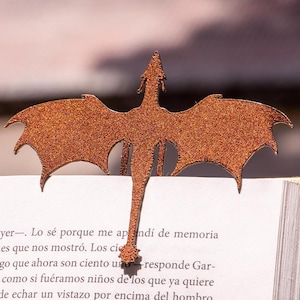 Fourth Wing Bookmark – Tairn / Stationery / Book Lovers