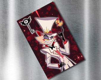 Hazbin Hotel / Iman / Magnet /Merchandising / Alastor / Lucifer