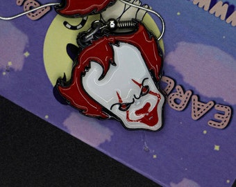 Boucles d'oreilles Halloween - Film d'horreur - Clown