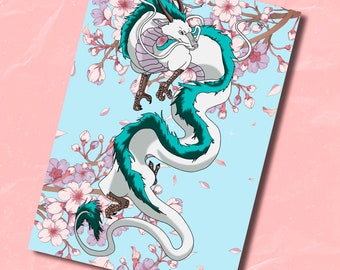 Print Haku Dragon Anime Studio