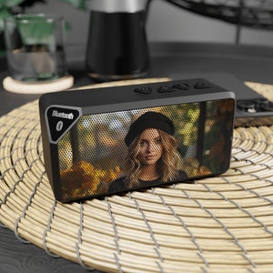 Bluetooth Speaker Customized with Your Photo, Personalized Bluetooth Speaker with Your Photo