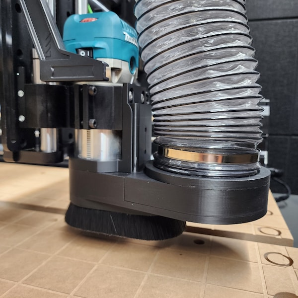 DustSnap XL 4in Modular Dust Boot - (compatible with Quick-Swap Laser Mount) for Onefinity CNC  (Z-16 and Z-20 sliders)