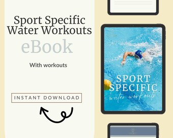 Ebook d'entraînements aquatiques spécifiques au sport : exercices d'entraînement aquatique (télécharger)