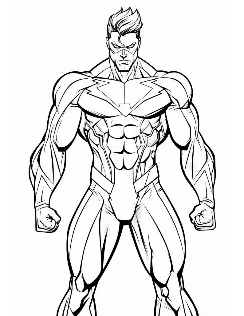 Superheroes Coloring Sheets, Printable Superheroes Coloring Sheets ...