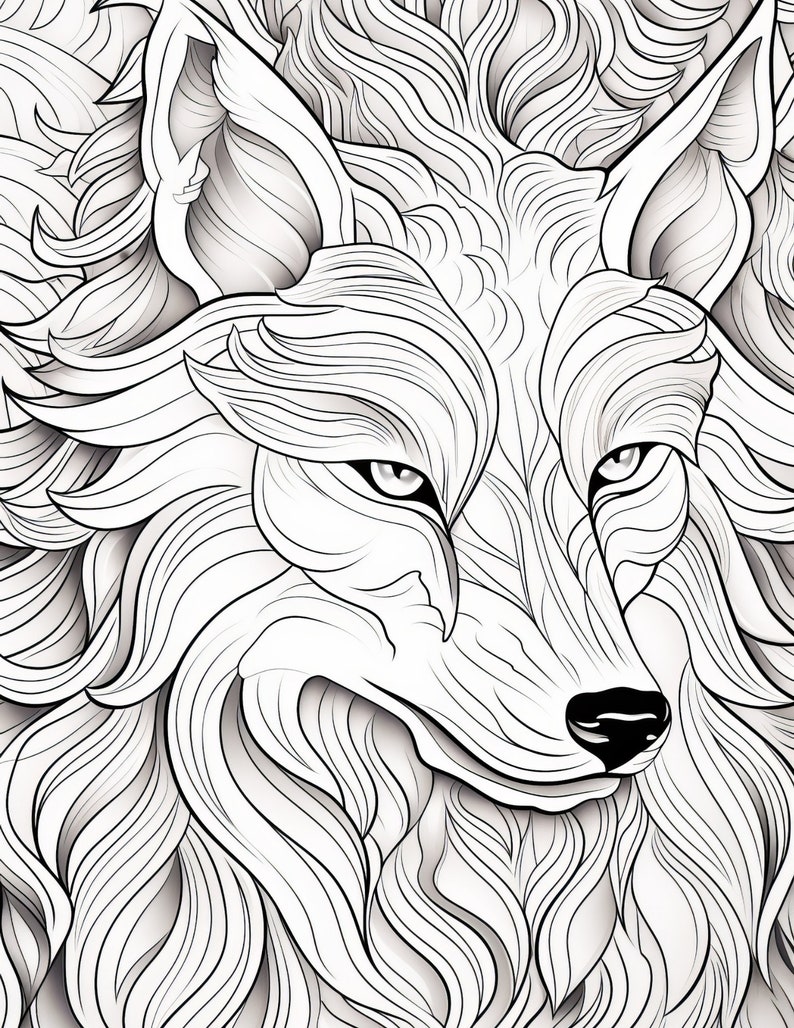 Wolves Coloring Pages Patterns Wolves Coloring Pages, Coloring Pages, Adult Coloring, Kids Coloring ...