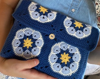 Crochet Book Cover, Book Sleeve, Crochet İpad Mini Case, Kindle Book Pouch, Kindle Reader Accessories, gift for Book Lovers, Book, crochet