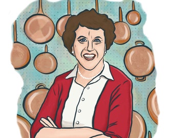 Julia Child Print