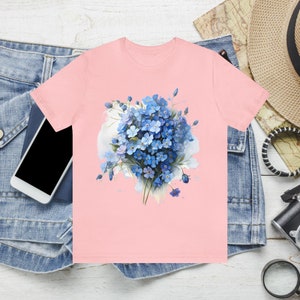 Forget-Me-Not Unisex T Shirt , Nature Lover Shirt , Men and Ladies Shirts, Perfect Gift
