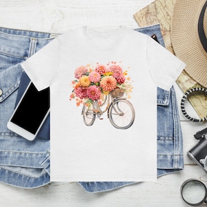 Zinnia&#39;s Remembrance Unisex T Shirt , Nature Lover Shirt , Men and Ladies Shirts, Perfect Gift