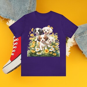 Daisy&#39;s Playfulness Unisex T Shirt , Nature Lover Shirt , Men and Ladies Shirts, Perfect Gift