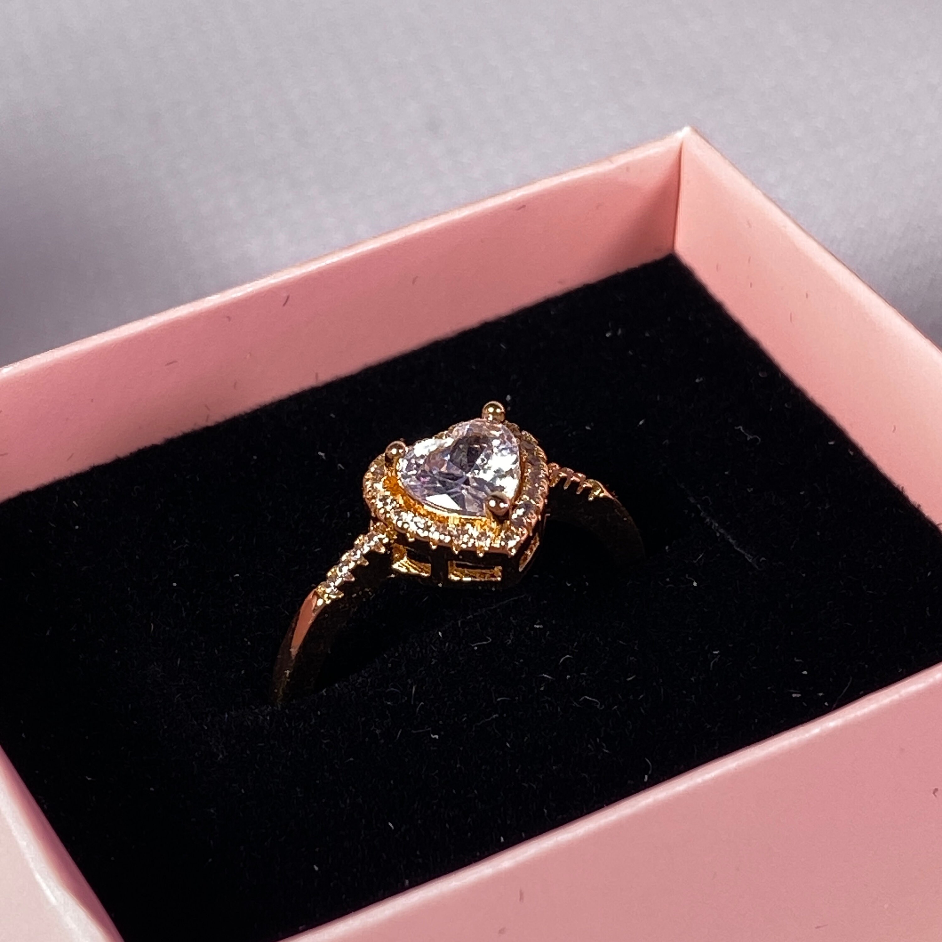 Elevated best sale heart ring
