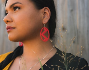 Native Earrings, "Friendship" Design