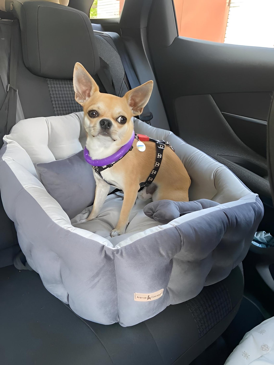 2 In 1 Dog Car Seat And Dog Bed Car Seat For Pet Stylish Dog Car Seat 2-in-1-dog-car-seat-and-dog-bed-car-seat-for-pet-stylish-dog-car-seat