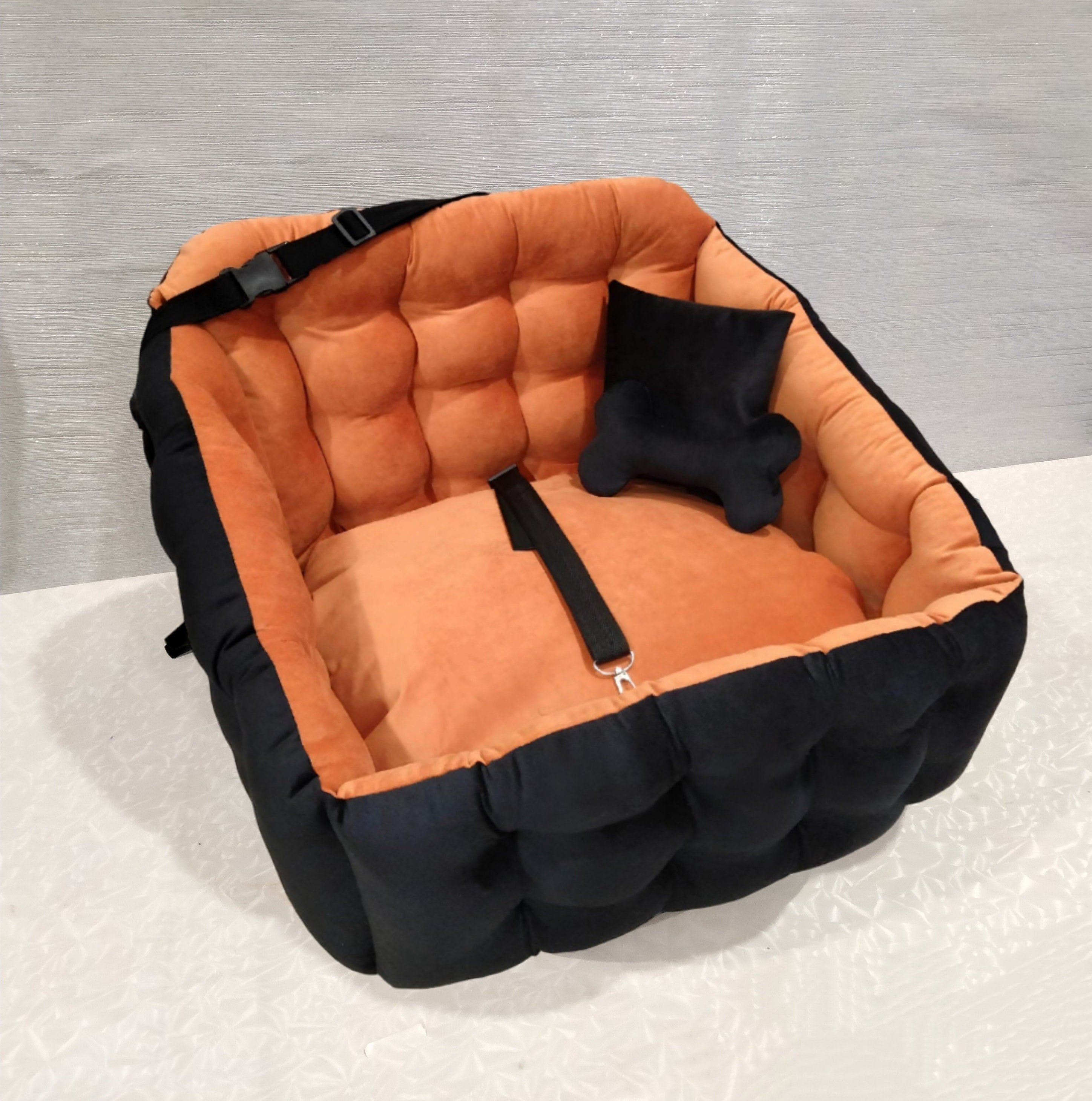 Dog Car Seat And Dog Bed , Cozy Car Seat For Pet, Stylsh Dog Car Seat - View #4