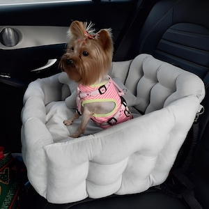 Dog car seat and dog bed , cozy car seat for pet, stylish dog car seat, dog travel car seat, Dog Car booster seat, fashion dog car seat