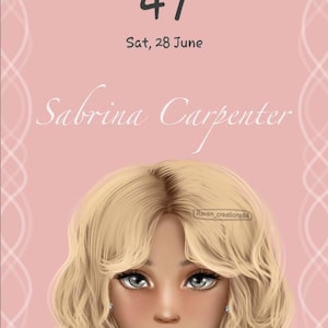 Sabrina Carpenter Phone Wallpaper