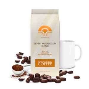 Mushroom Coffee - Seven Blend Functional Mushroom Coffee