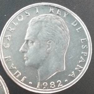Coin 2 pesetas 1982