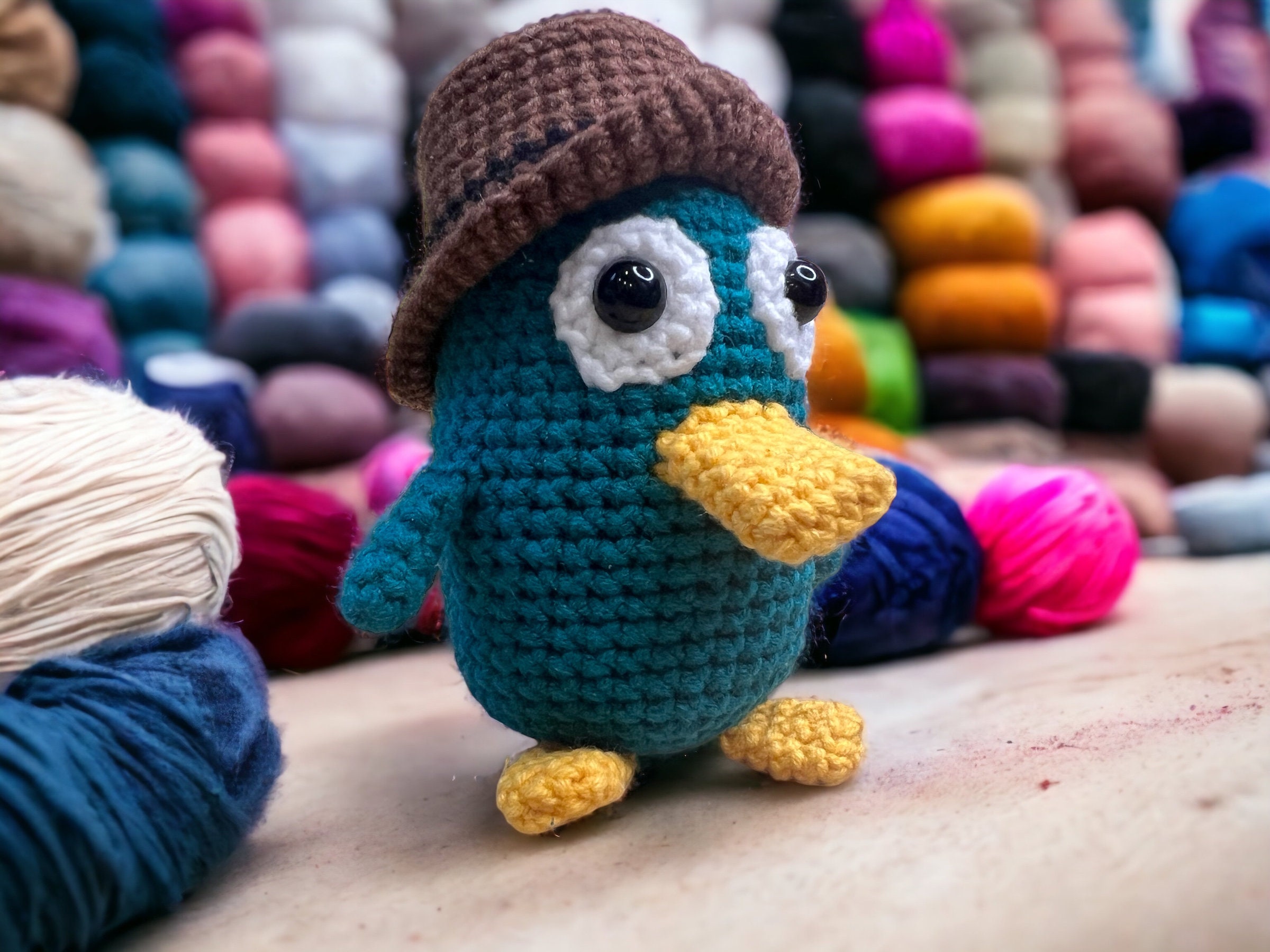 30 Perry the Platypus Crochet Patterns for Fans of Agent P, Amigurumi, and Giftable Makes 21 Perry the Platypus, aka Agent P Crochet Pattern