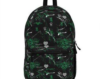 Backpack, punk rock, retro bags, back to school, Emo,