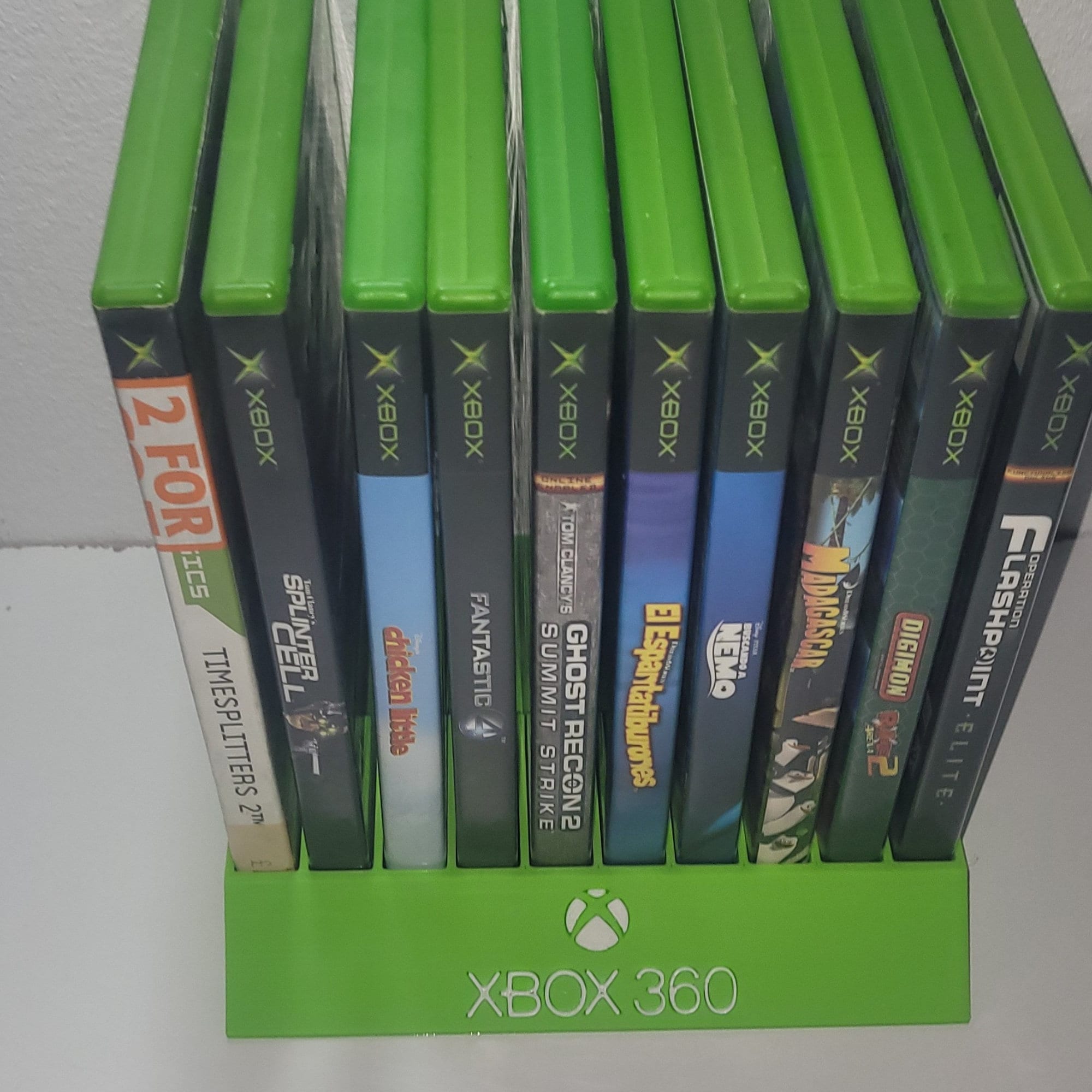 Game Stand, Stand 3D Printing for 10 and 14 Games Microsoft XBOX 360 - Etsy